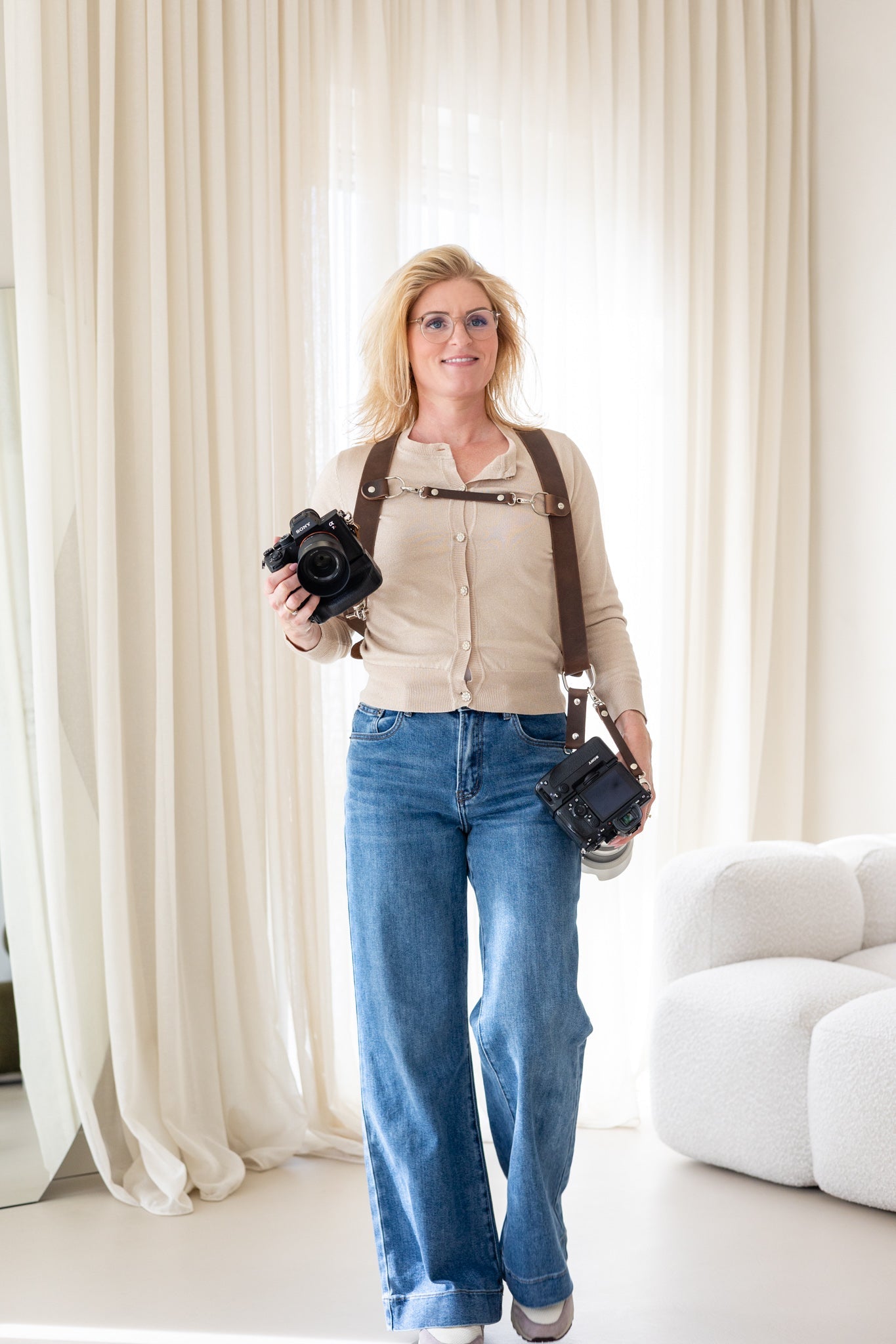 Hoe draag je een camerariem comfortabel tijdens lange shoots?