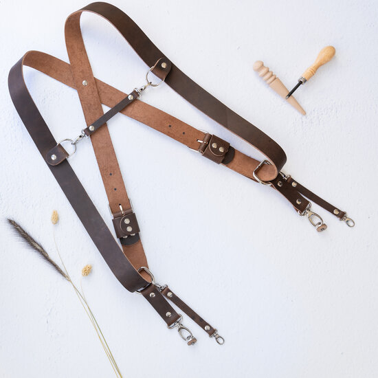 Camera harness - Buffalo brown