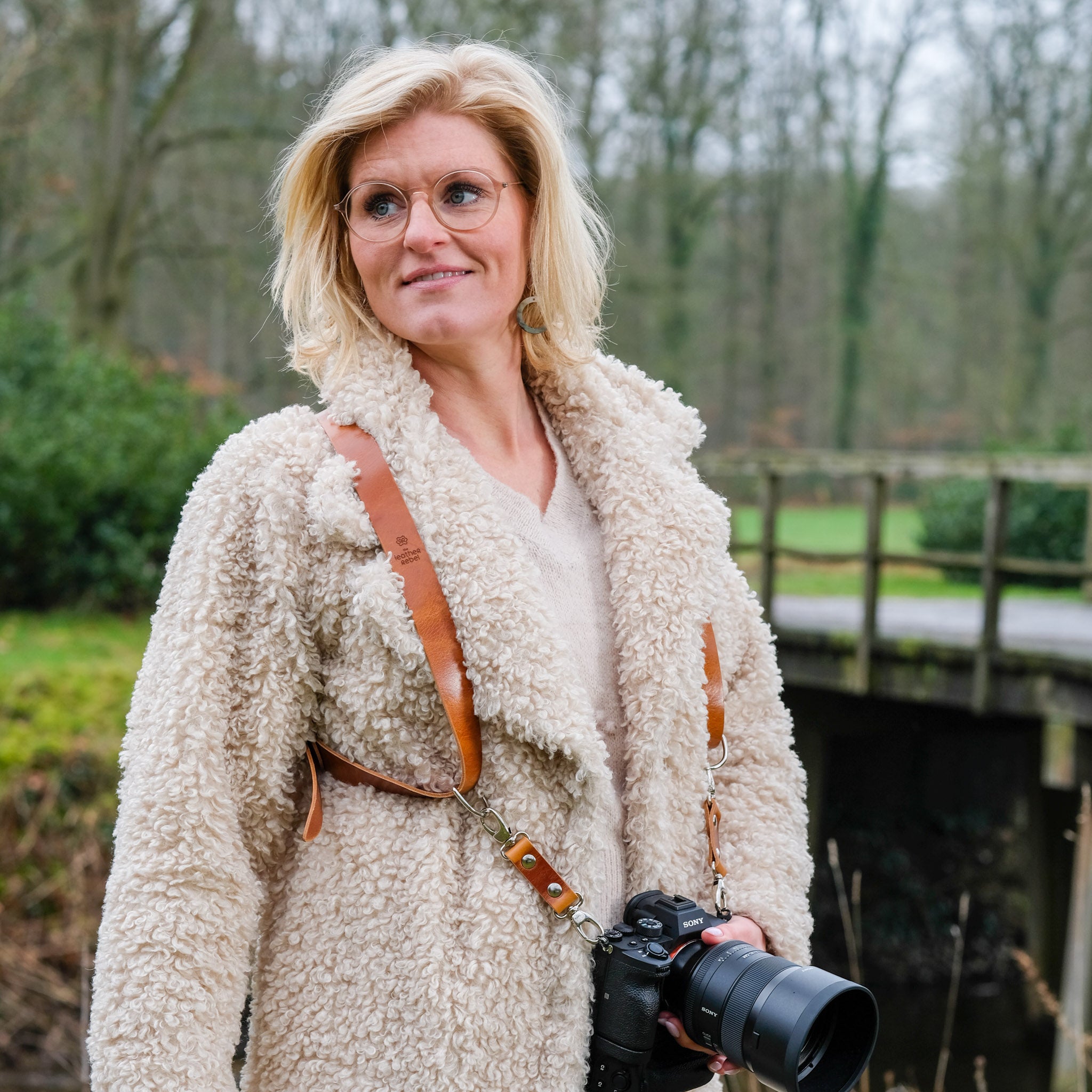 Harnas voor één camera